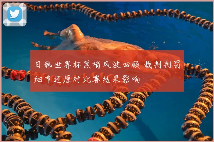 日韩世界杯黑哨风波回顾 裁判判罚细节还原对比赛结果影响